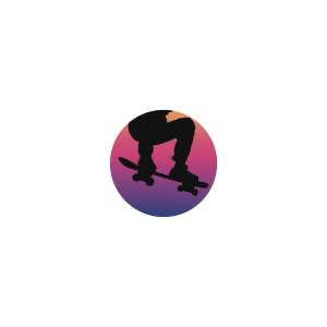 Skate Planet Sticker