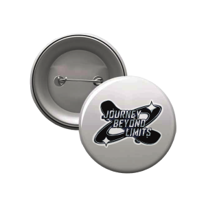 Holographic Slogan Pin